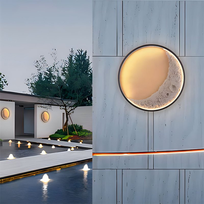 Crescent Moon Wall Sconce for Hallway | Desfino