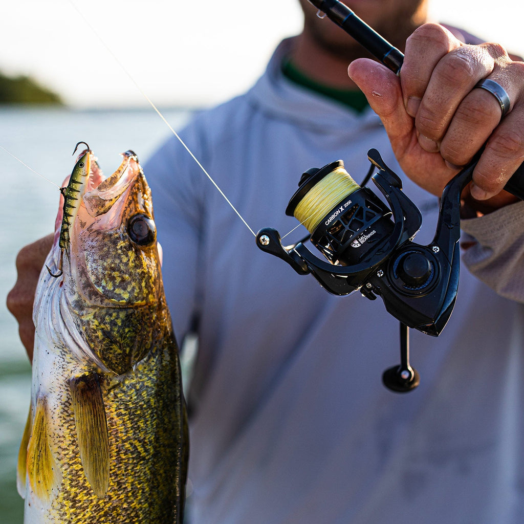 Kołowrotek spinningowy Piscifun Carbon X Ice Fishing — rozmiar 500/1000 - Desfino