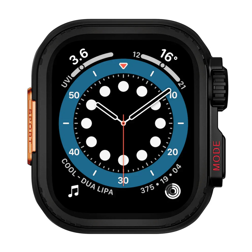 מגן קשיח ל־Apple Watch מבית AeroGuard — סגסוגת אלומיניום מלאה