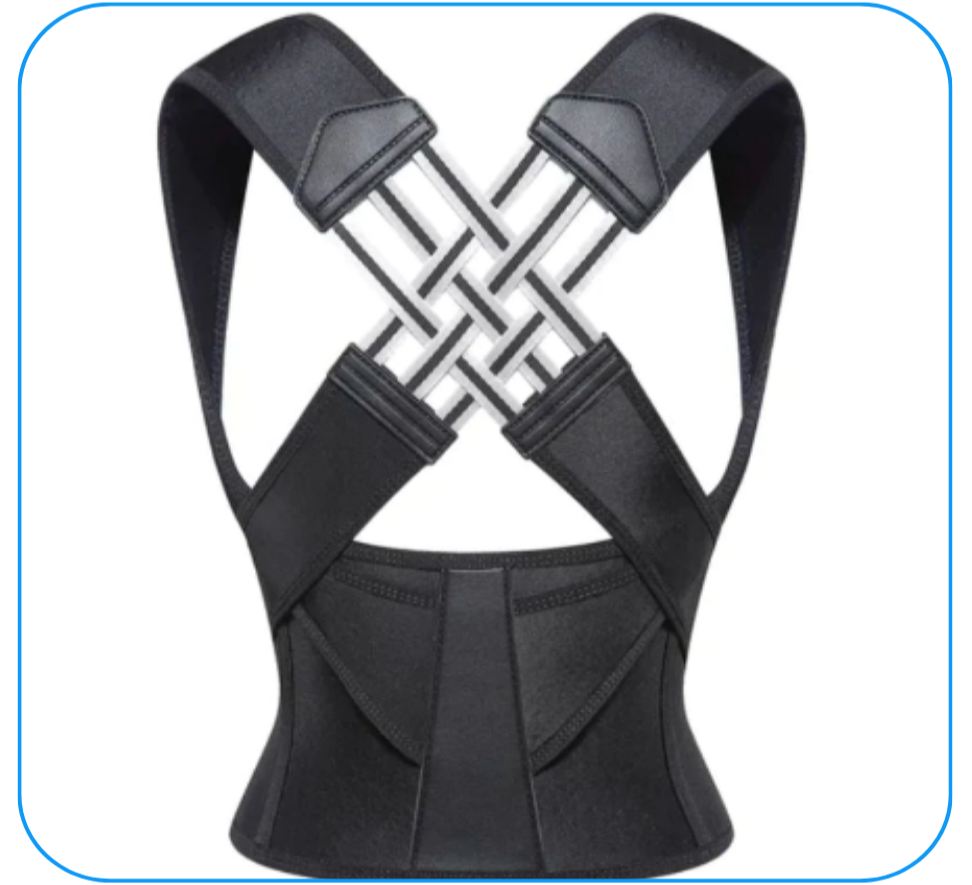 Korektor držení těla SpineEase Pro — opora krku, ramen a zad - Desfino