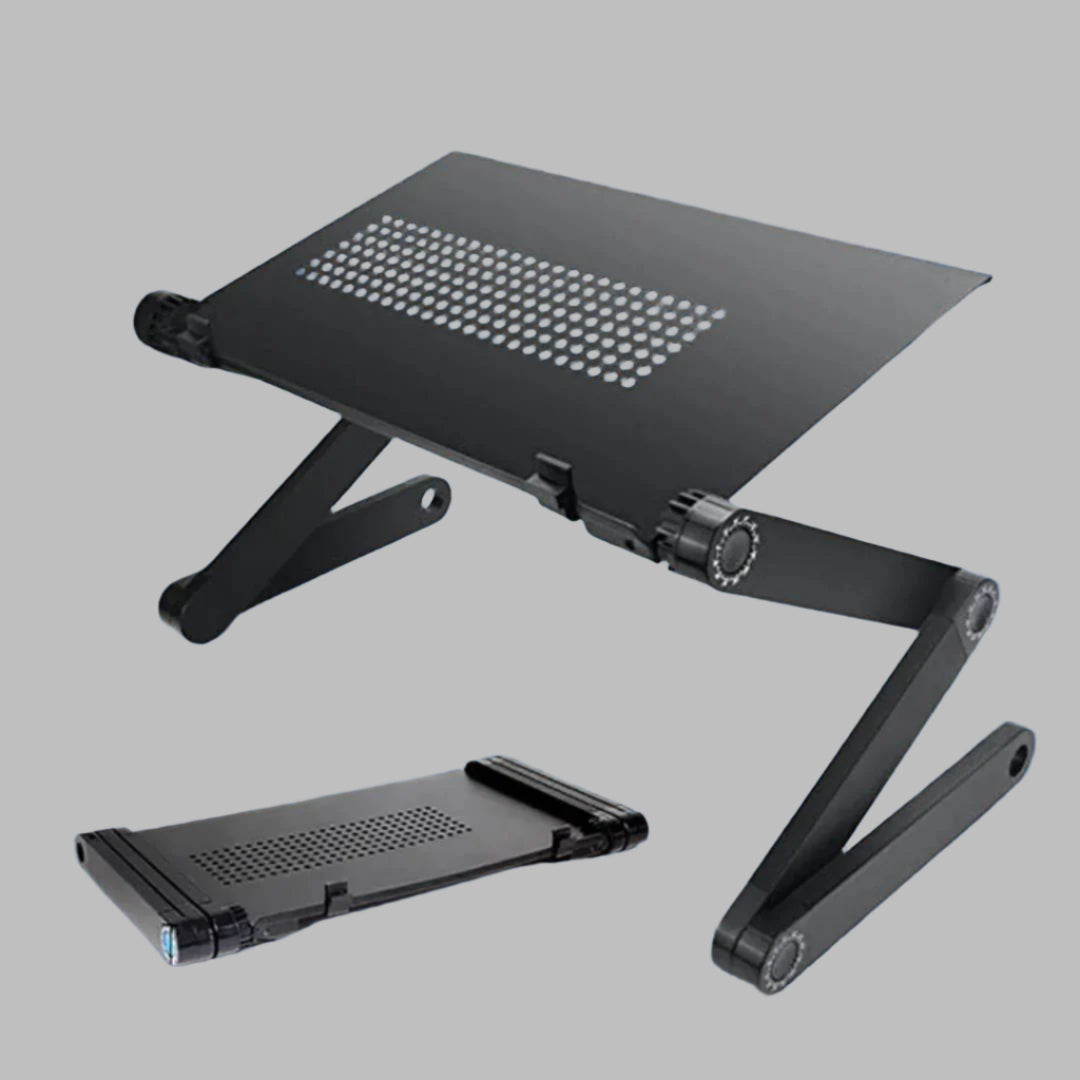 Verstellbarer kühlender Laptopständer — Mauspad, ergonomisches Design | Desfino
