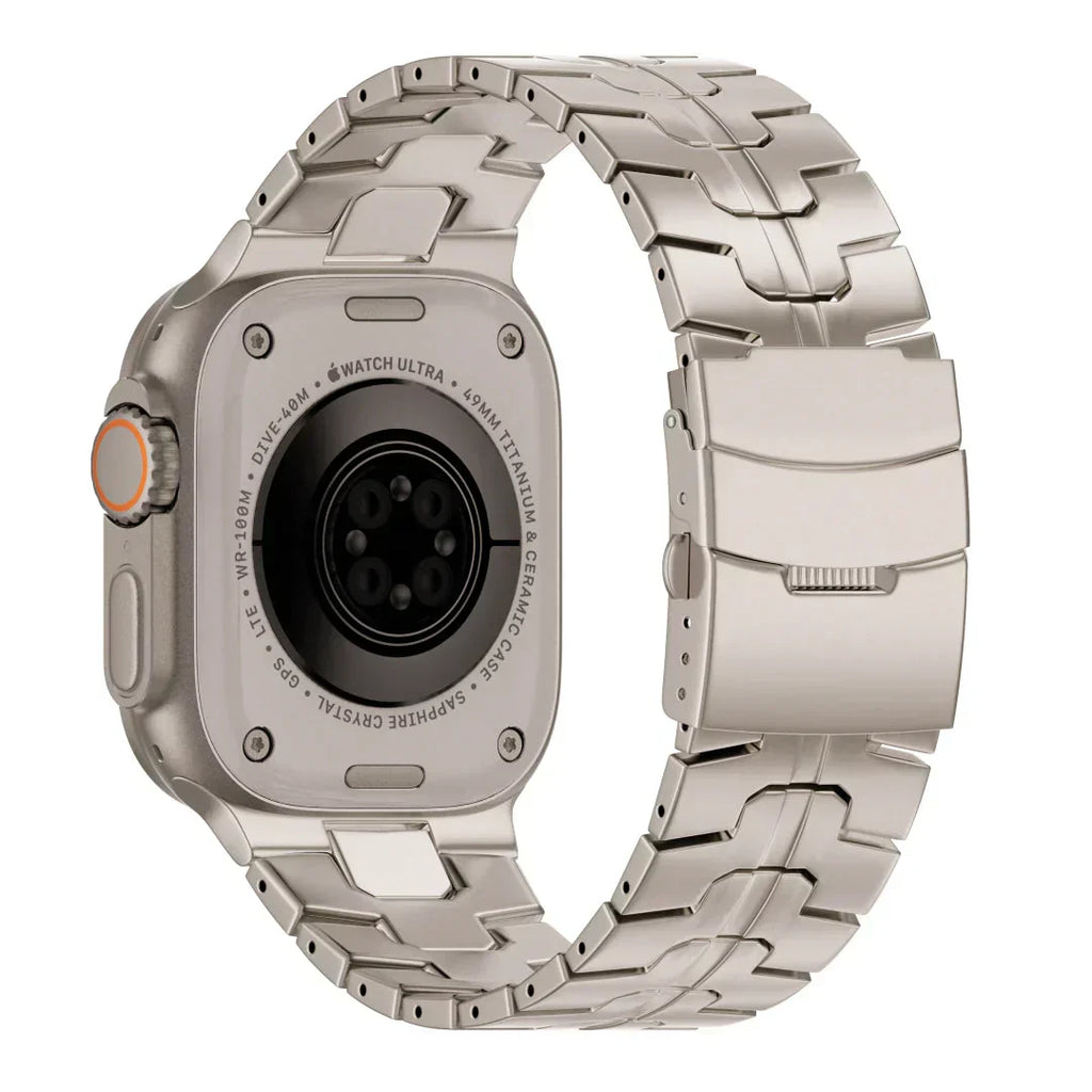 Λουράκι τιτανίου Aurex για Apple Watch — Γυαλισμένο λουράκι - Desfino