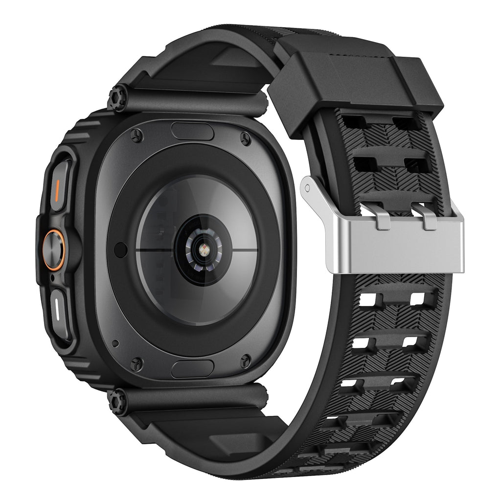 FlexTone Sport TPU -ranneke + napsautettava suojakuori, Samsung Galaxy Watch Ultra 47mm - Desfino