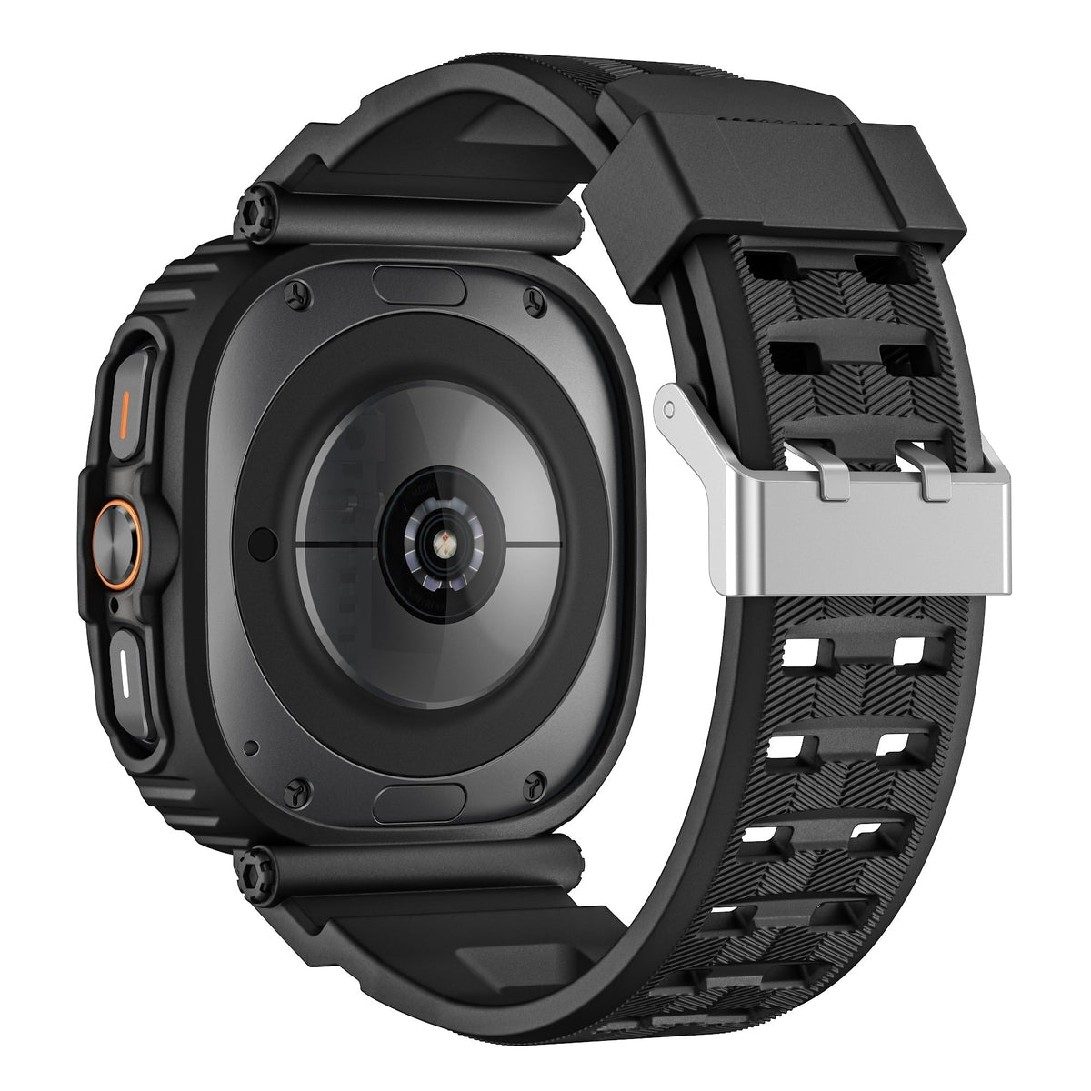 FlexTone Sport TPU -ranneke + napsautettava suojakuori, Samsung Galaxy Watch Ultra 47mm - Desfino