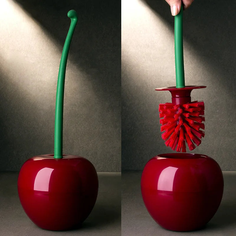 Perie de toaletă cu capac BlossomNest — decor discret pentru baie - Desfino