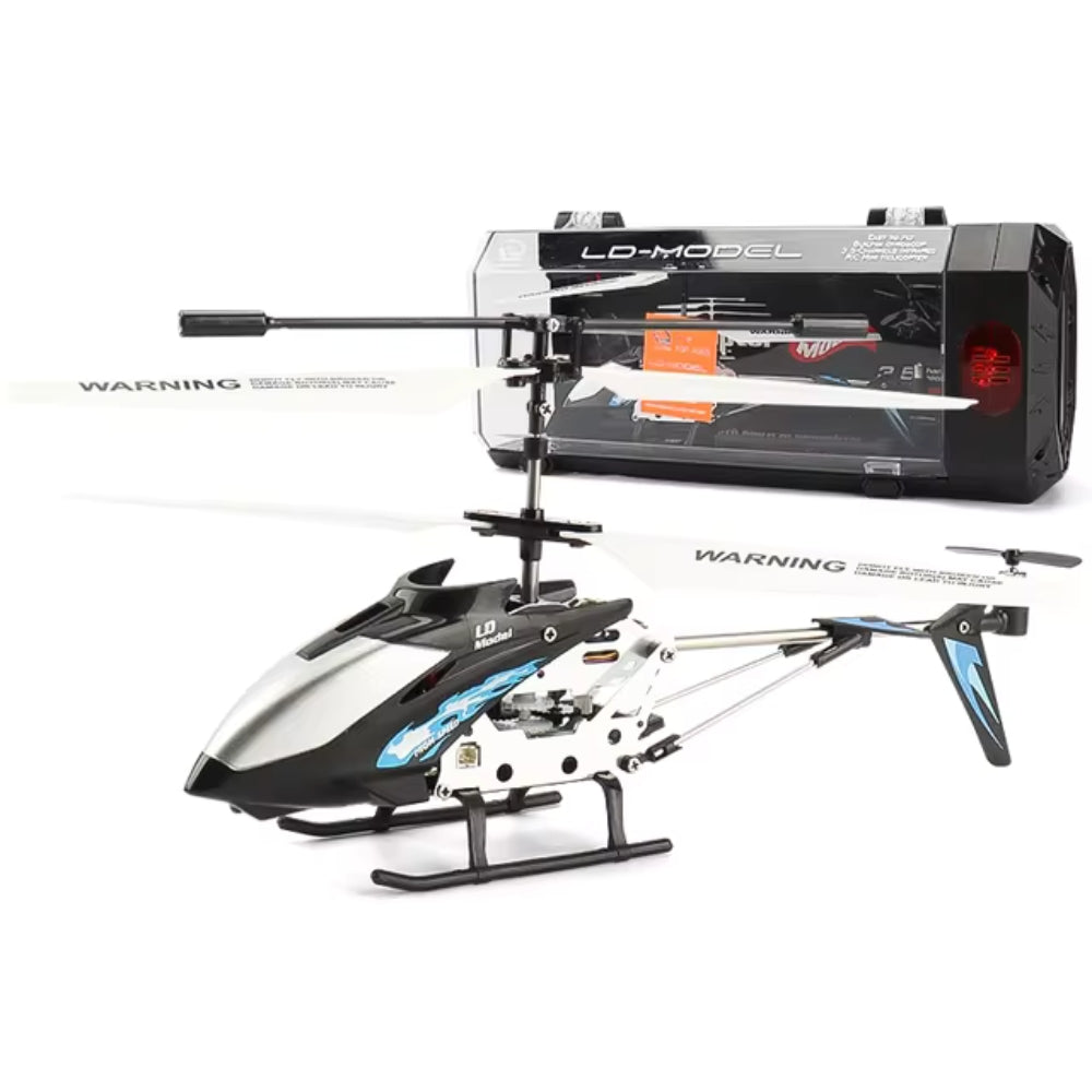 NovaPulse 3.5CH RC-Helikopter — Metallrahmen, Kreiselstabilisierung, Karmesinrot - Desfino