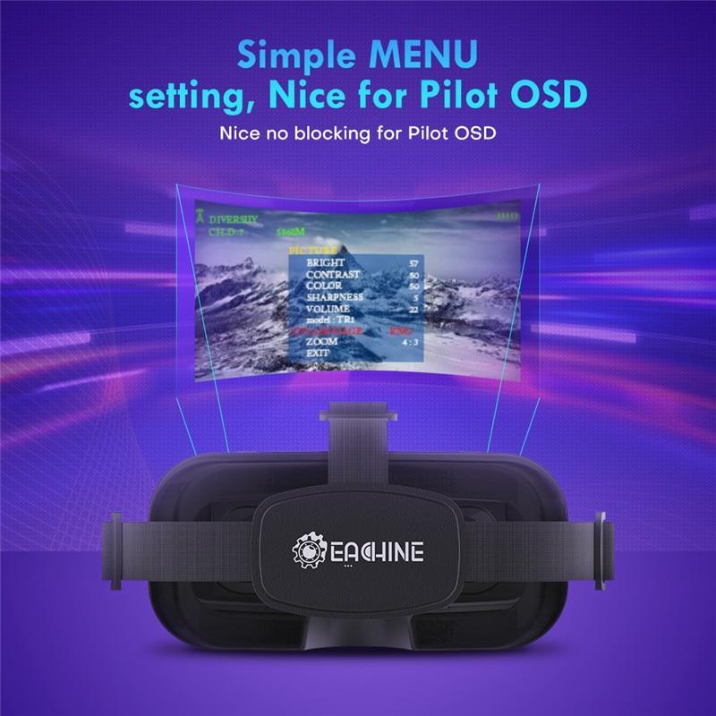 VeloVista FPV-bril met twee kernen — 720x576 HD DVR-opname - Desfino