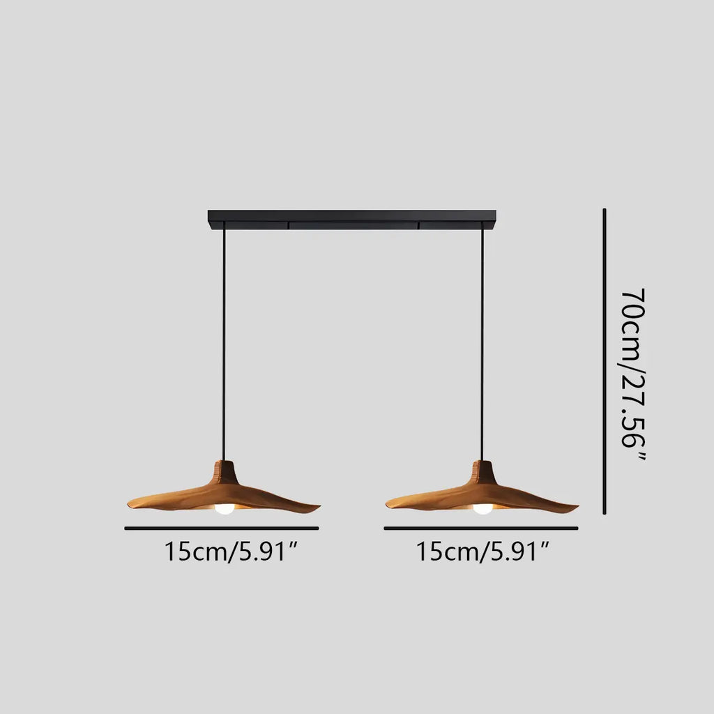 Retro Wave Wabi Sabi Pendant Light | Desfino
