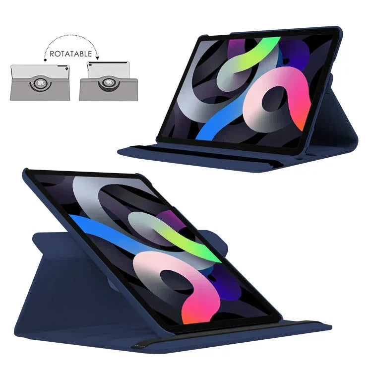 Περιστρεφόμενη δερμάτινη θήκη Vero 360° για iPad — αυτόματη ενεργοποίηση/απενεργοποίηση οθόνης | Desfino