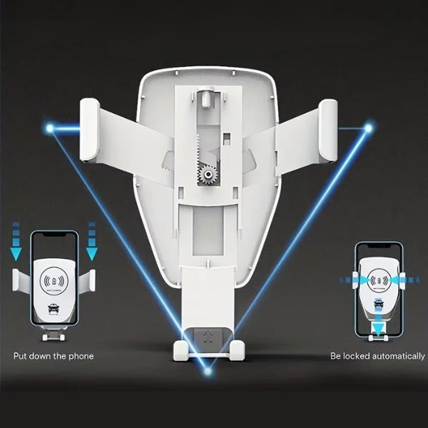 Suporte de carregador automóvel sem fios VeloCharge para iPhone 14 - Desfino