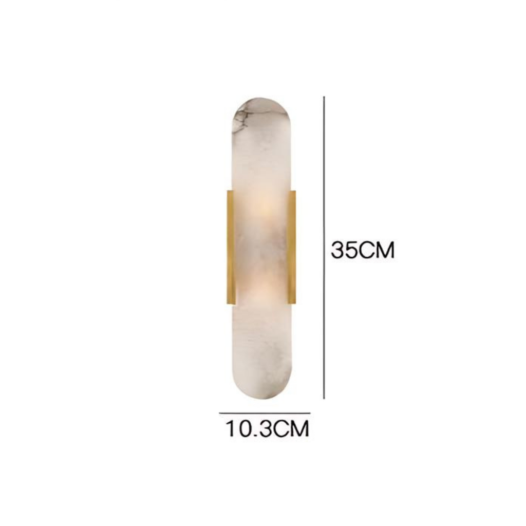 Downward-Facing LED Wall Sconce — Aveline Sconce Collection - Desfino