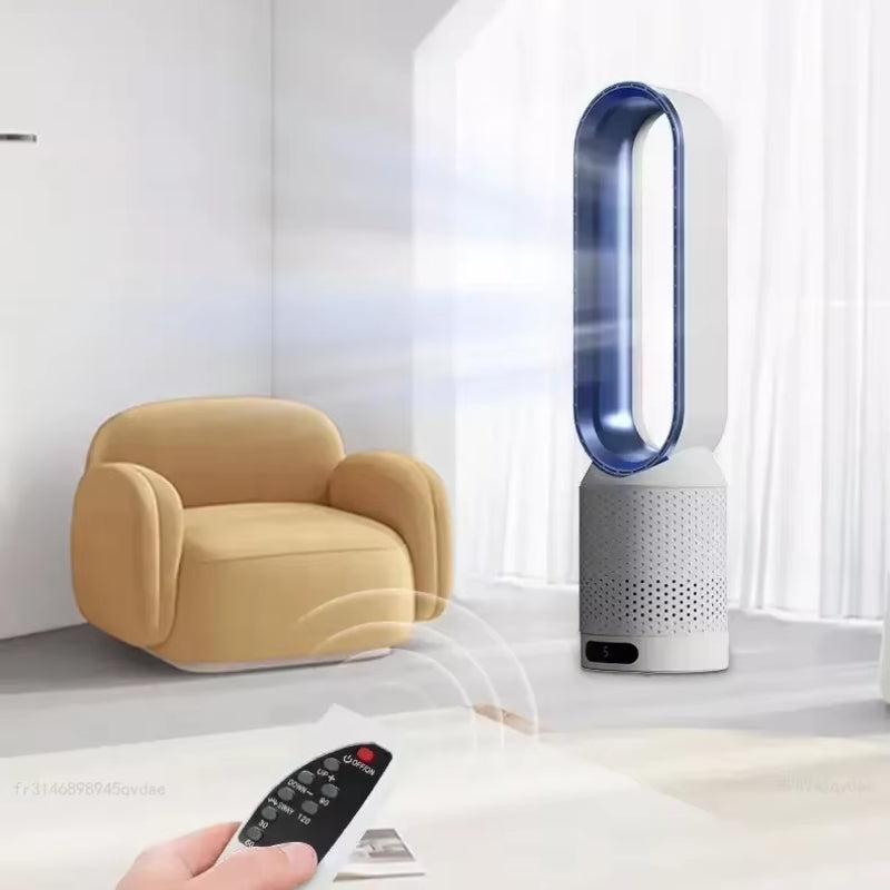 AeroSilk Bladeless 3-In-1 Air Purifier, Heater & Cooler - Desfino