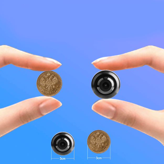 Mini telecamera di sicurezza Lytris — Installazione wireless discreta e visualizzazione in tempo reale - Desfino