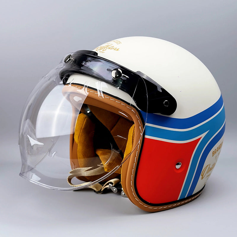 Evercrest Heritage Roadster Helmet — DOT and ECE Certified