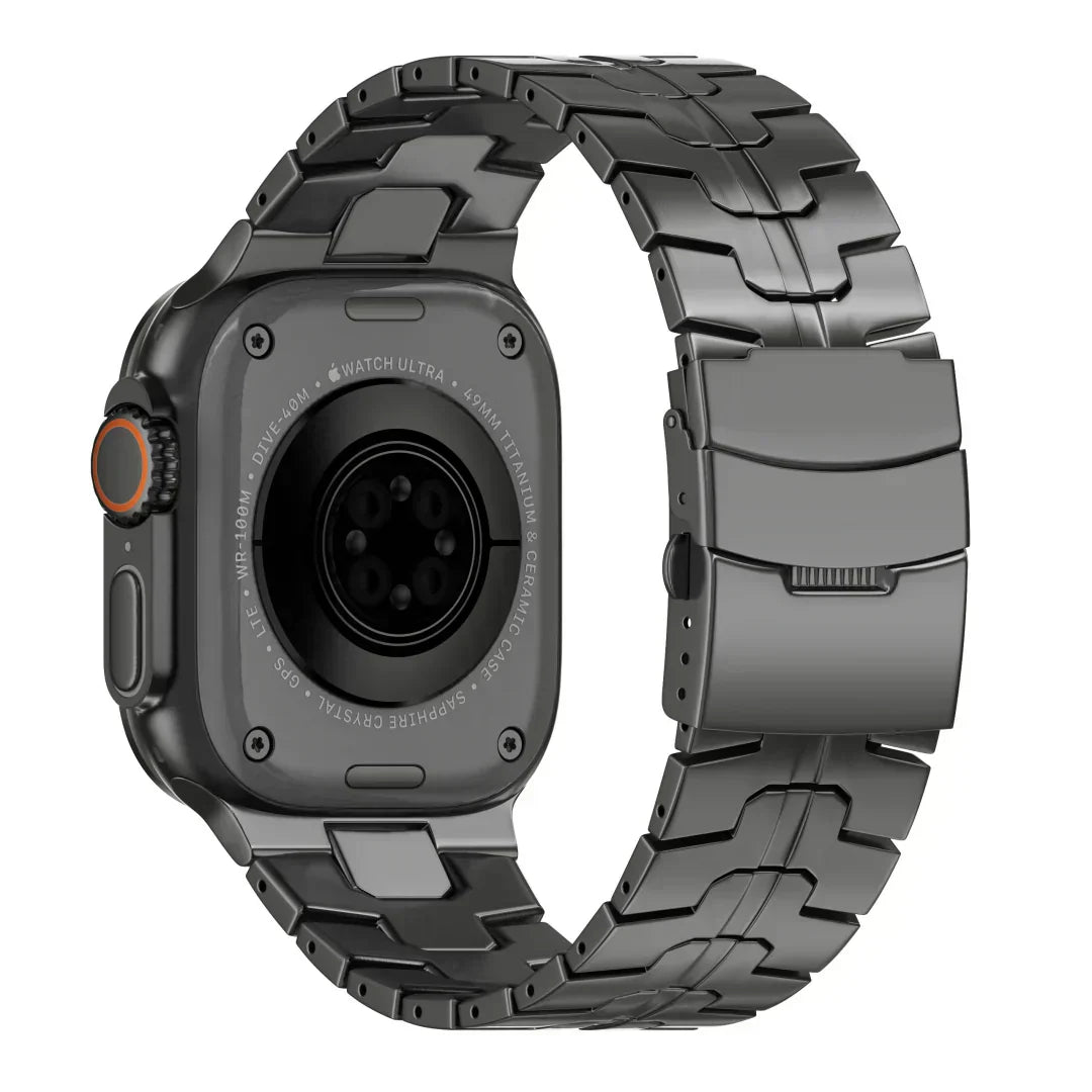 Λουράκι τιτανίου Aurex για Apple Watch — Γυαλισμένο λουράκι - Desfino