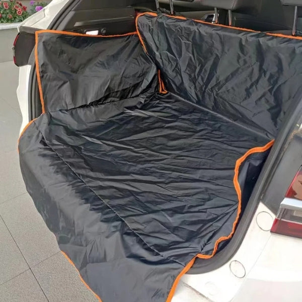Panier de voiture pour chien, pour chiens moyens et grands — Rehausseur rembourré de sécurité, base antidérapante - Desfino