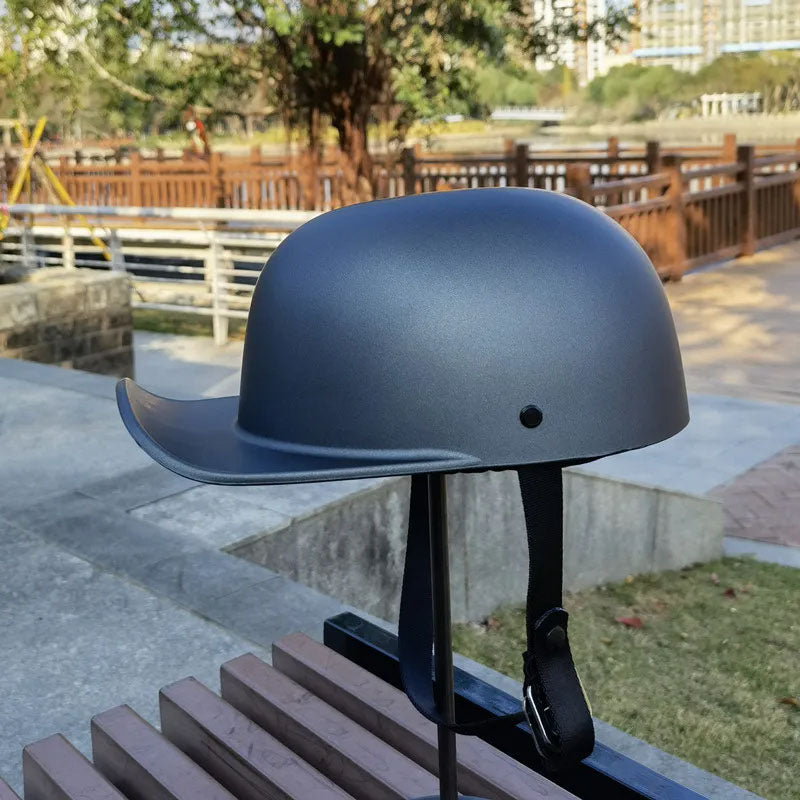 קסדת אופנוע CapPulse בסגנון כובע בייסבול, מאושרת DOT — התאמה נוחה - Desfino