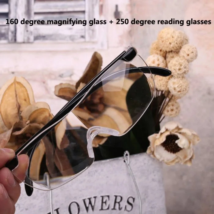 VarioSight-Brille mit einstellbarer Stärke — -6.00 bis +3.00 Dioptrien, Unisex - Desfino