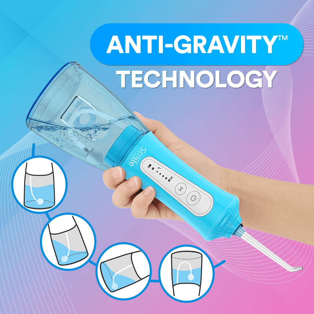 Pro 电动冲牙器 — 每分钟 1200 次脉冲，300ml 水箱，5 种模式 | Desfino