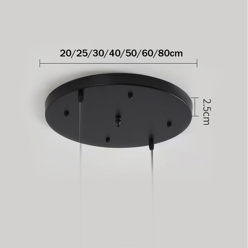 AuroraHalo Vintage Pendant Light Canopy Mounting Kit - Desfino