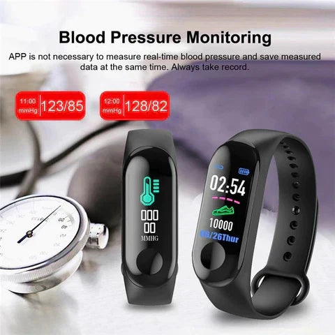 VitalPulse Pro Watch — Blood Pressure & Heart Rate Monitor - Desfino