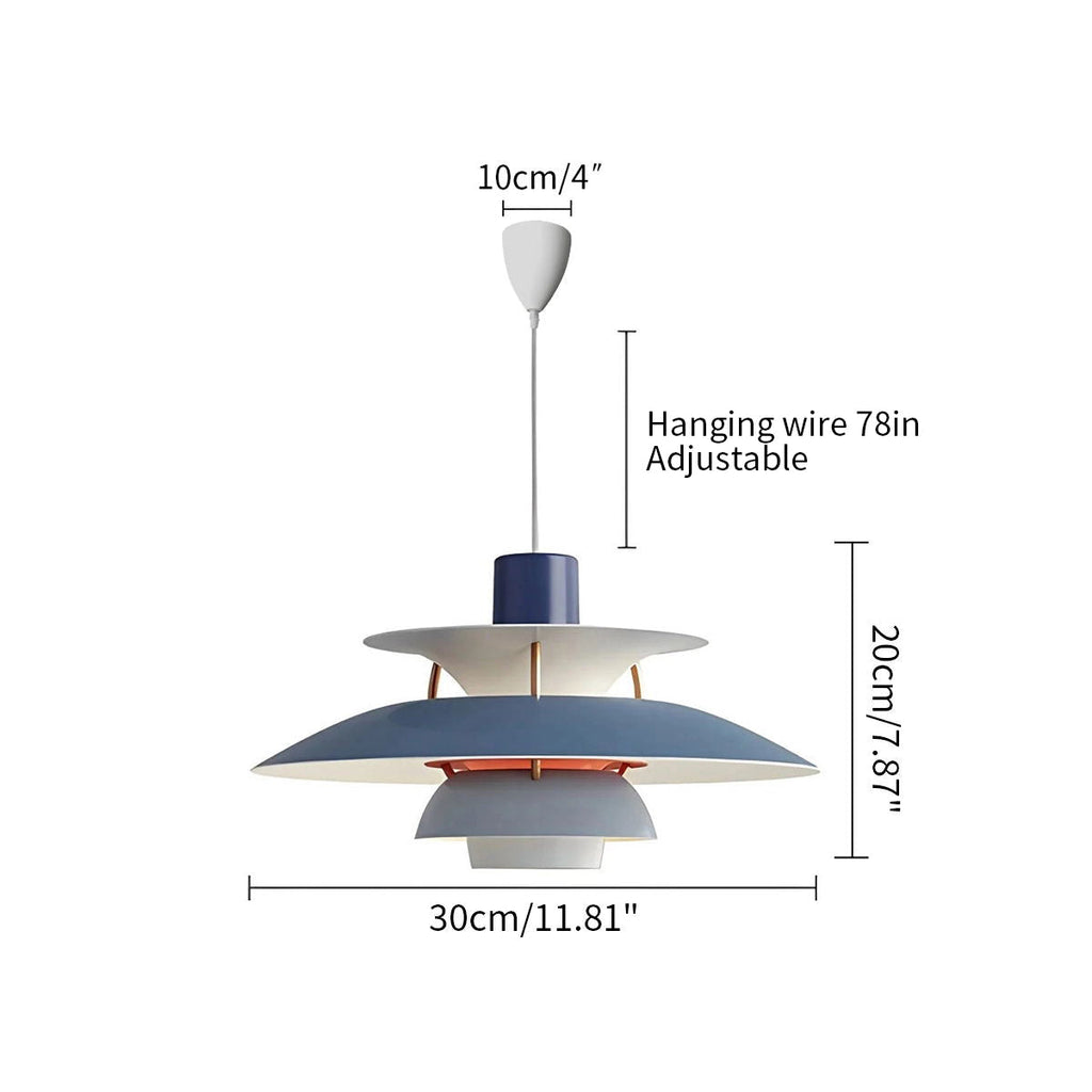 Modern Nordic Style Multi-layer Hanging Pendant Lamp | Desfino
