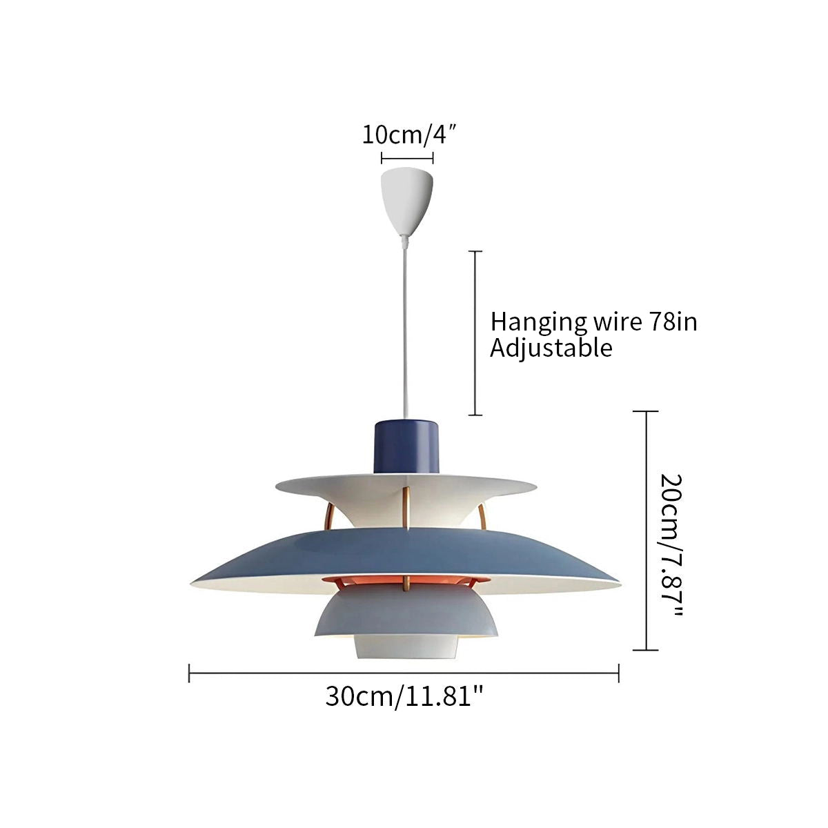 Modern Nordic Style Multi-layer Hanging Pendant Lamp | Desfino