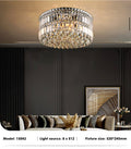 Jade Crystal Ceiling Chandelier