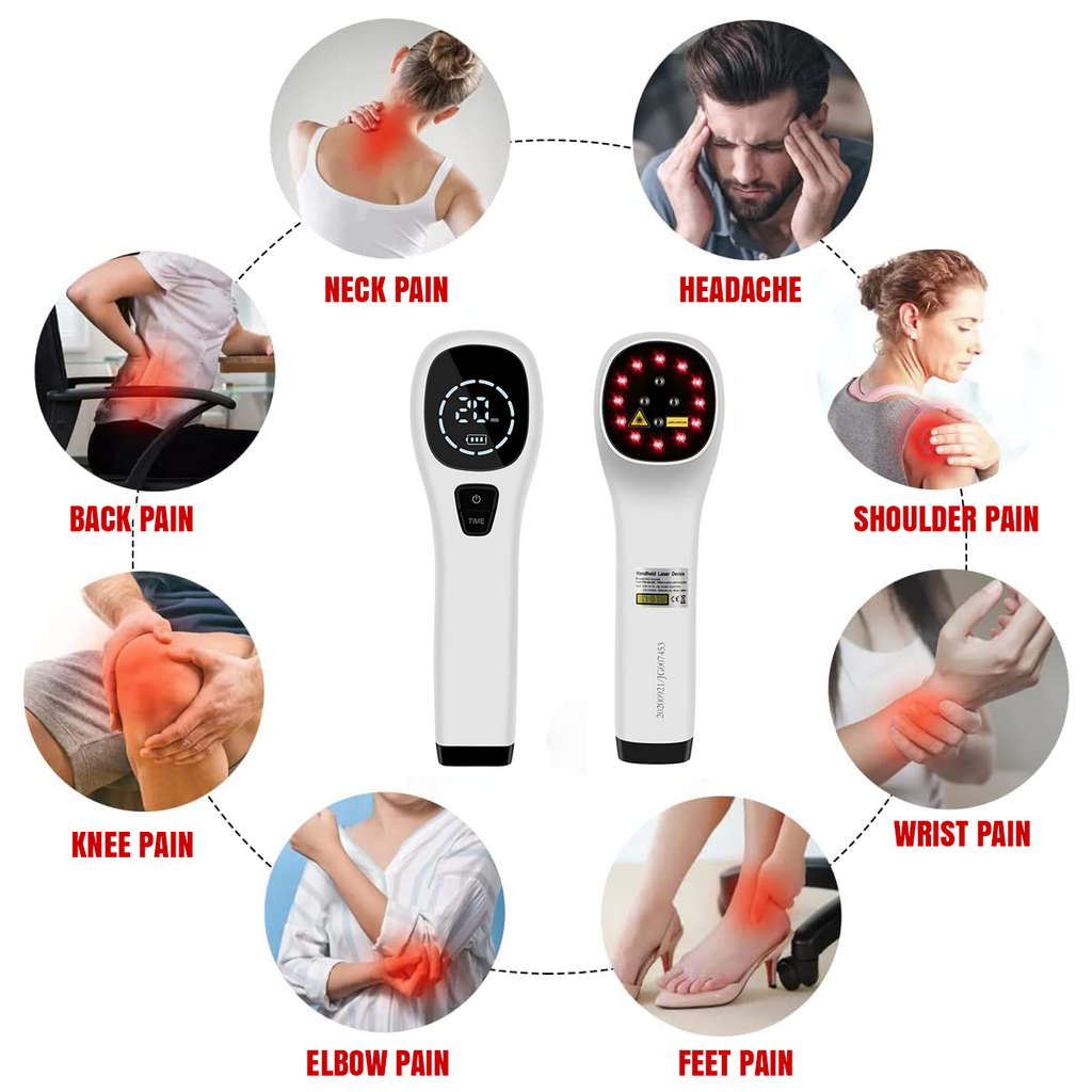 NovaVita Red Light Therapy Pro 808/650nm Plus System Device - Desfino