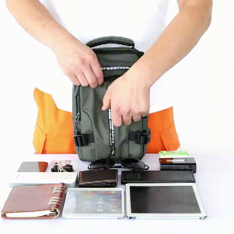 Vodotěsná crossbody taška AeroCarry — prostorné přihrádky - Desfino