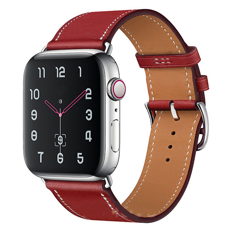 Marvelle aito nahkaranneke Apple Watchille — sopii 220 mm:n ranteisiin - Desfino