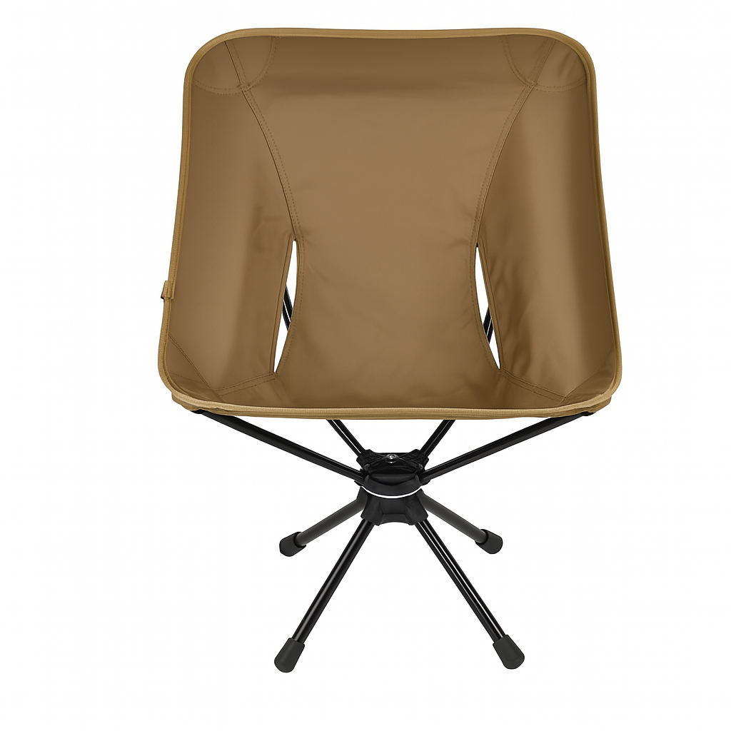 Silla de camping giratoria SwiftGlide 360° — Asiento giratorio para exteriores | Desfino