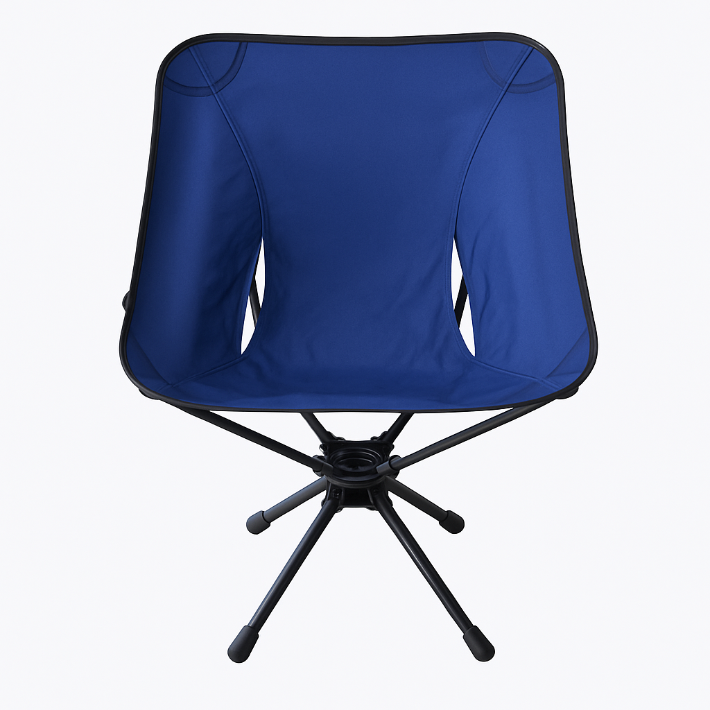 Silla de camping giratoria SwiftGlide 360° — Asiento giratorio para exteriores | Desfino