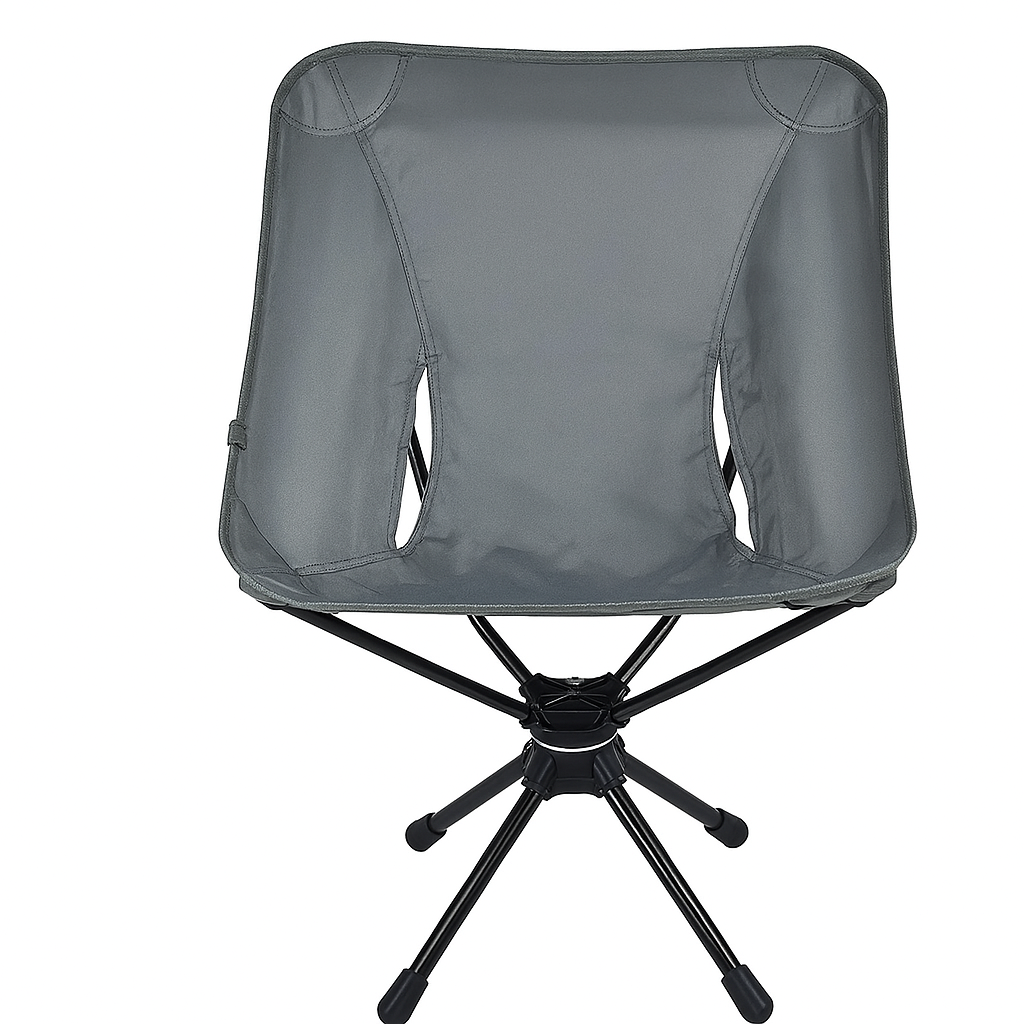 Silla de camping giratoria SwiftGlide 360° — Asiento giratorio para exteriores | Desfino