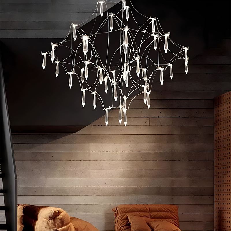 Adjustable Large Creativity Crystal Chandelier | Desfino