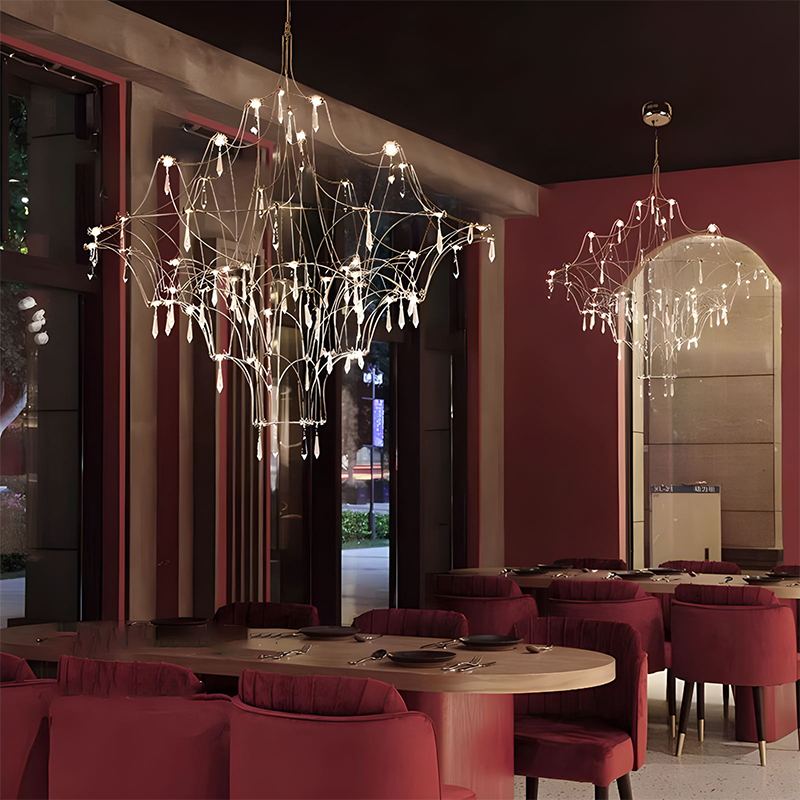 Adjustable Large Creativity Crystal Chandelier | Desfino