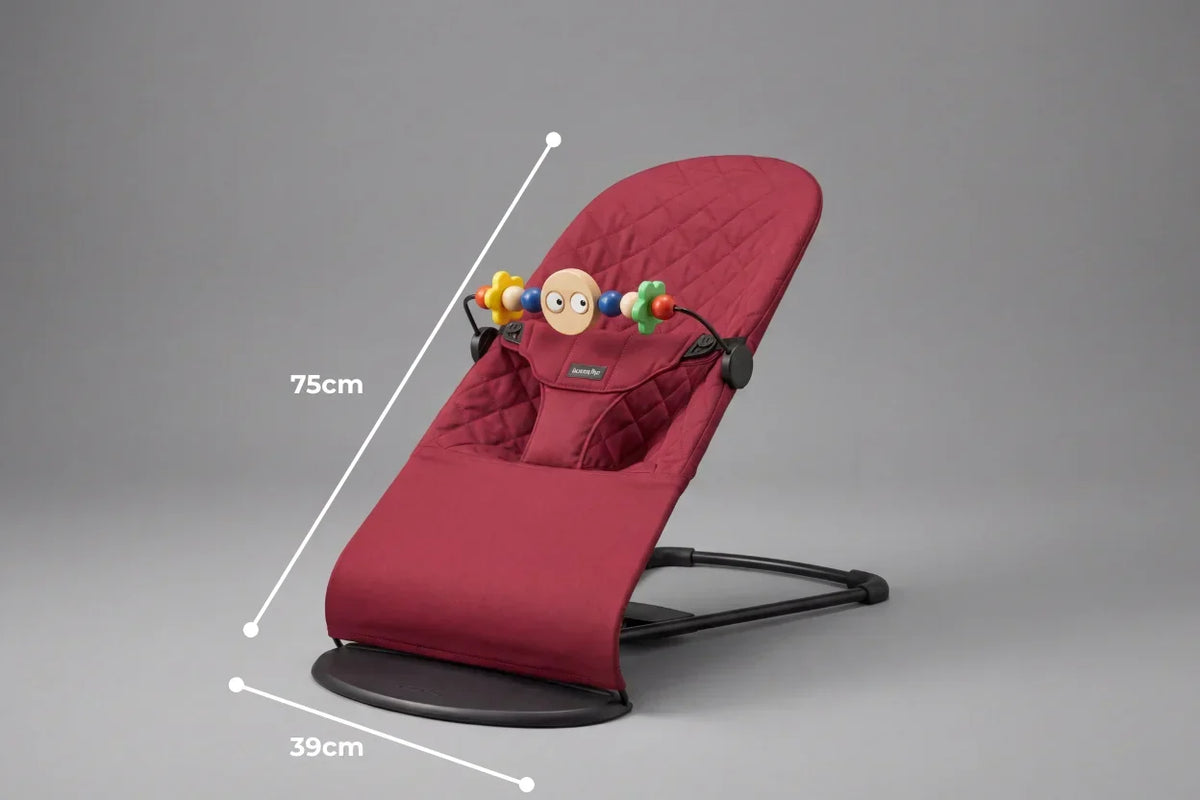 Collapsible Baby Bouncer — Ergonomic Lounger, Interactive Toy Arch