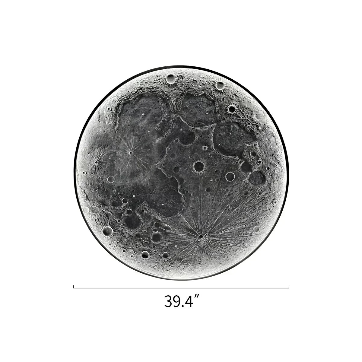 3D Relief Moon Decorative Wall Lamp | Desfino