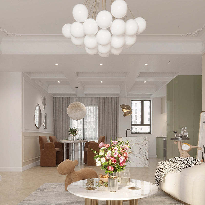 Lumisora Pendant Light — Contemporary Glass and Metal Design - Desfino