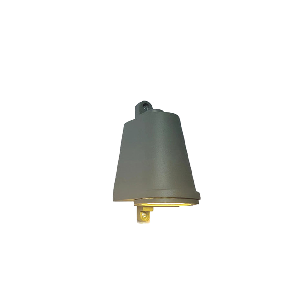 Industrial Metal Bell Wall Light – IP65 Waterproof, 3W Integrated LED, Black, 8.5x7.5x13 cm