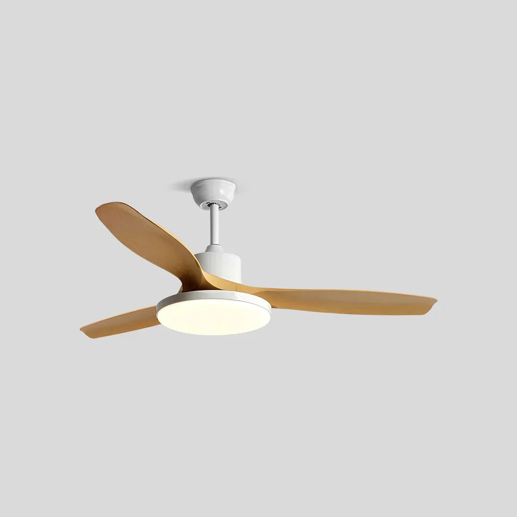 Scandi Reversible Ceiling Fan with Light | Desfino