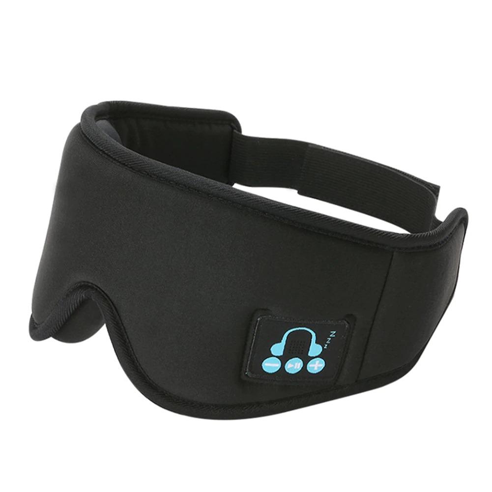 Cuffie wireless Bluetooth per dormire SomniWave — Mascherina oscurante - Desfino