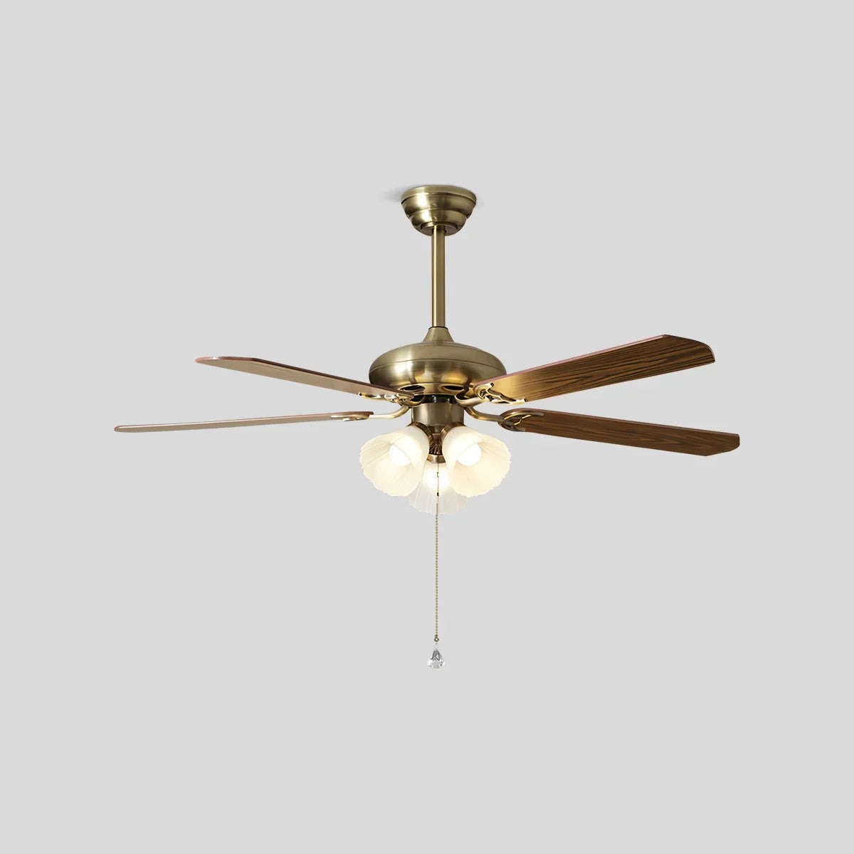 American Retro Ceiling Fan Light for Dining Room | Desfino