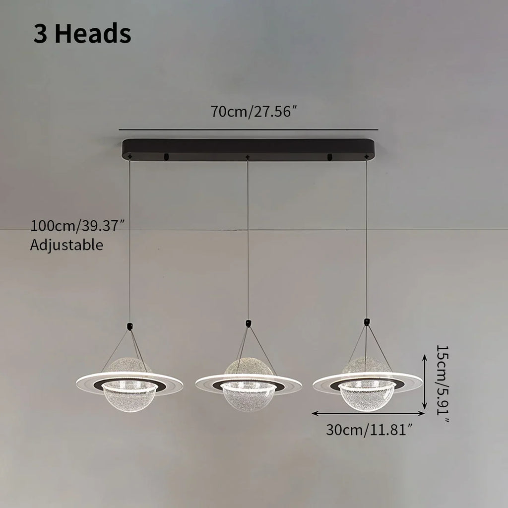 Modern Creative Planet Dining Room Pendant Light | Desfino