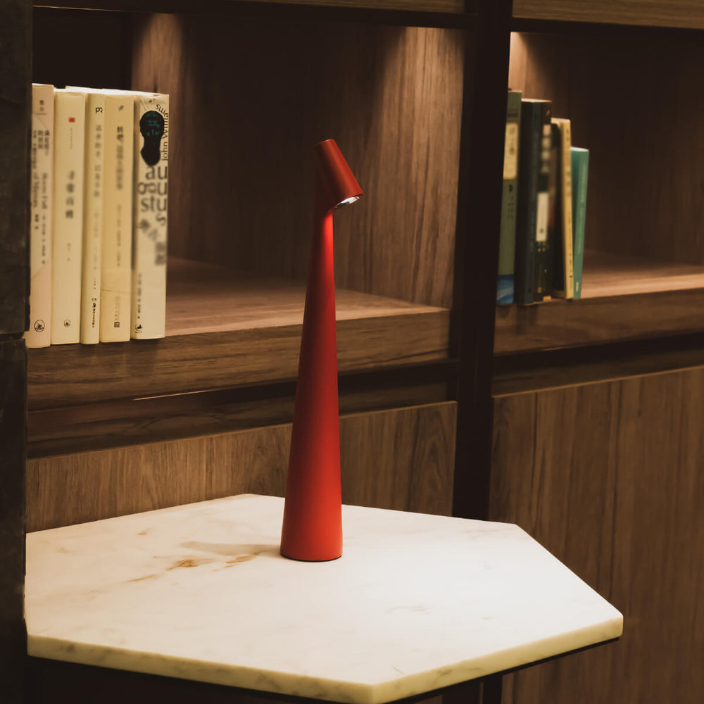 Lampada da tavolo LED ricaricabile Nordic — Luce d'accento senza fili - Desfino