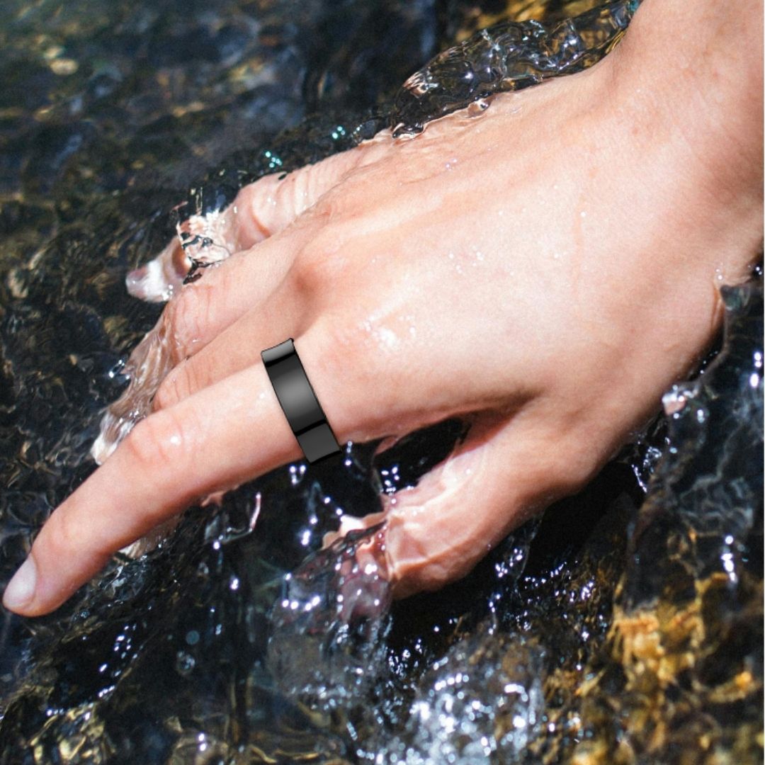 Monitor de seguimiento del sueño y la actividad física AriaRing, resistente al agua - Desfino