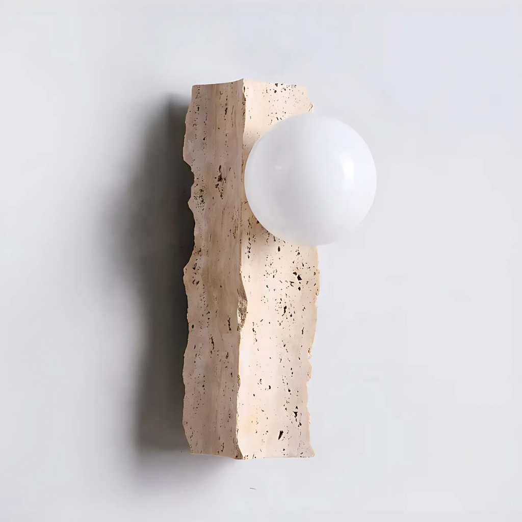 Orion G9 LED Light — Handcrafted Stone Wall Sconce - Desfino