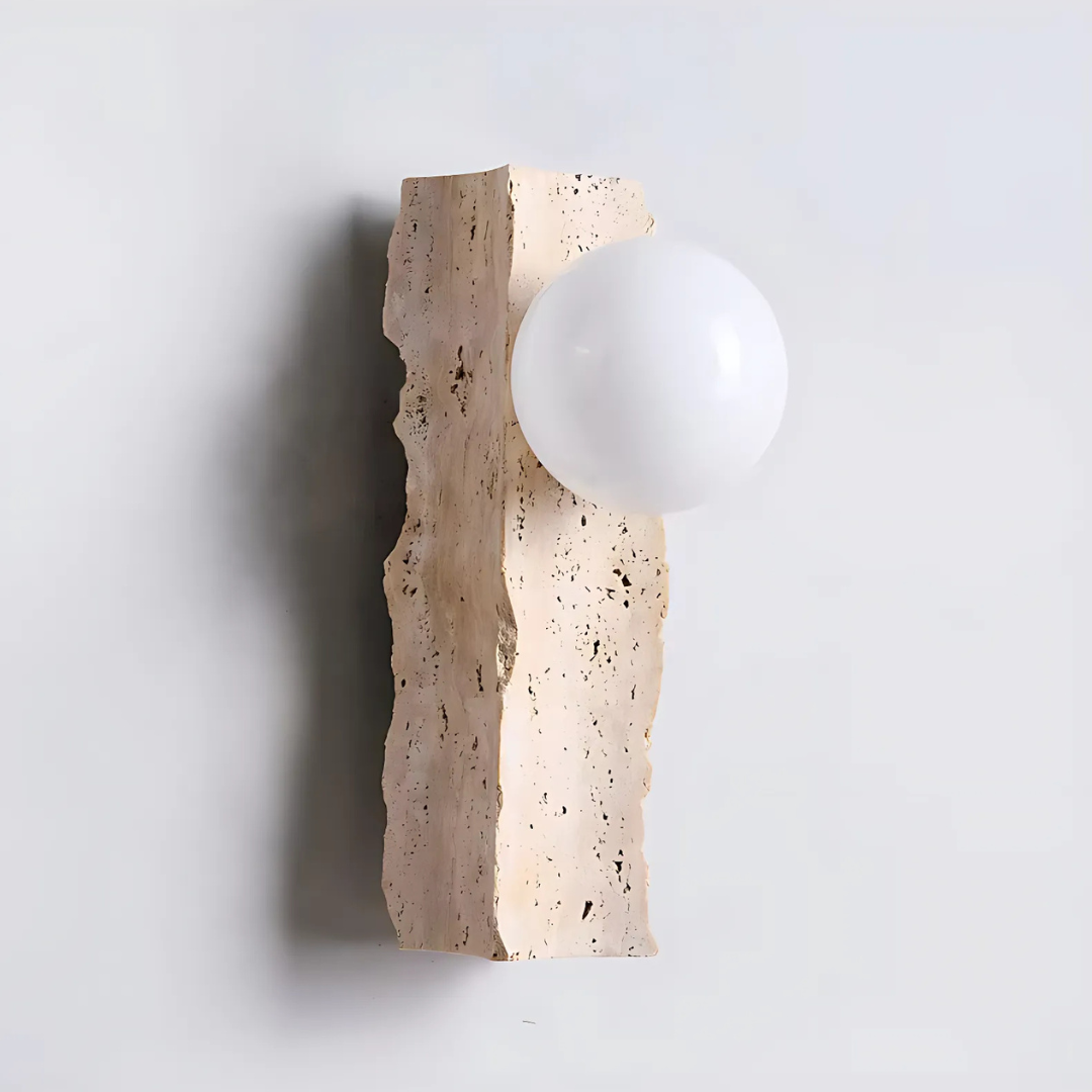 Orion G9 LED Light — Handcrafted Stone Wall Sconce - Desfino