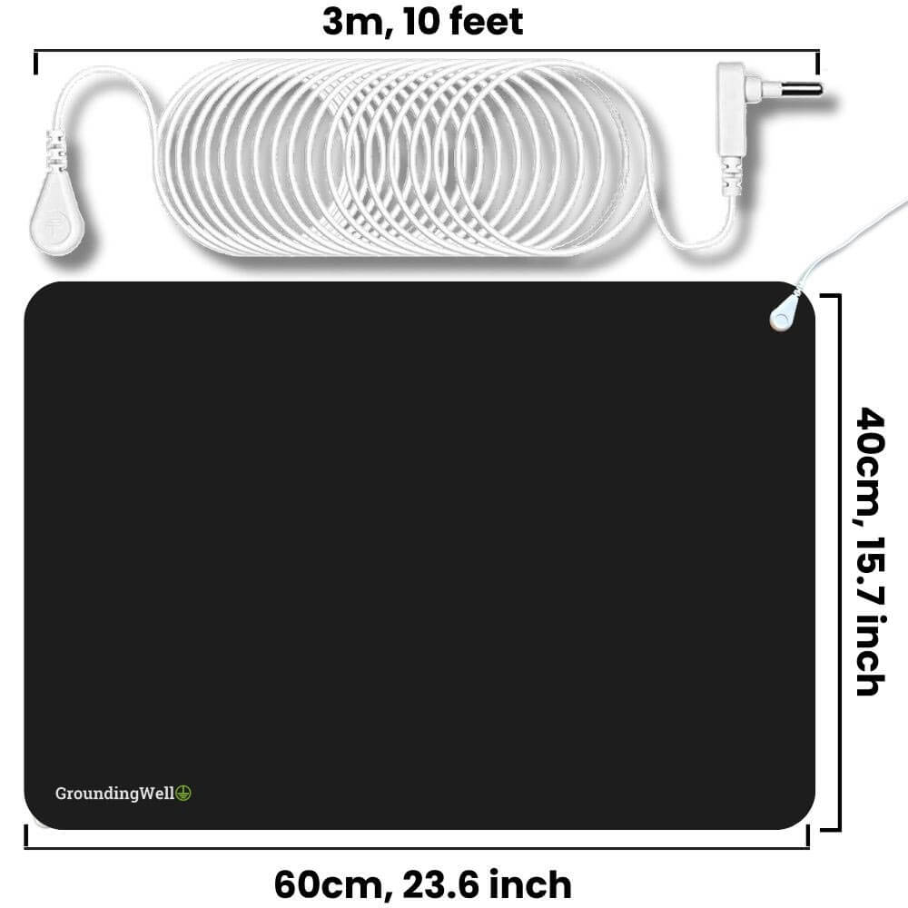 Tapis de mise à la terre conducteur pour intérieur — tapis de earthing pour la relaxation - Desfino