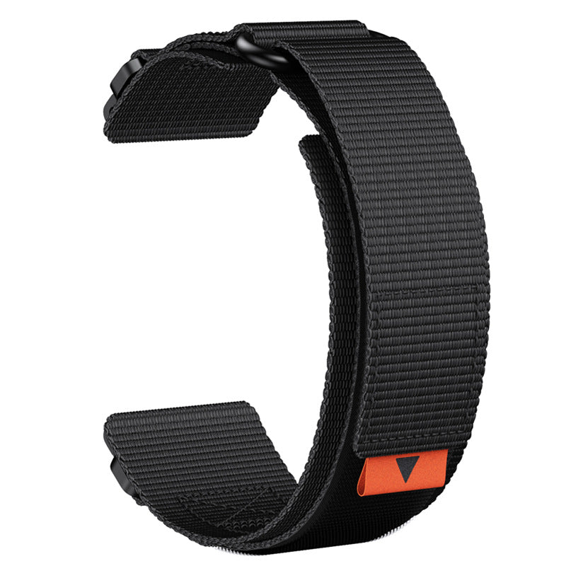 RidgeLinen joustava nailonranneke — Garmin Tactix- ja Fenix 8/7/7X/6/6X -malleille, 160–230 mm - Desfino